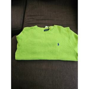Polo Ralph Lauren Neon Green Crew-Neck Sweater NWT – Size L